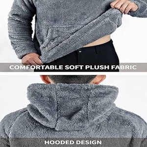 Sudadera con capucha con estampado de soplo y bordado personalizado de alta calidad para hombres Sudaderas con capucha y sudaderas de hombre en blanco de gran tamaño French Terry - Product Image 3