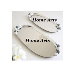 Juego de 2 bandejas de madera y cuero para servir dátiles y chocolates de diferentes tamaños al precio más bajo - Product Image 6