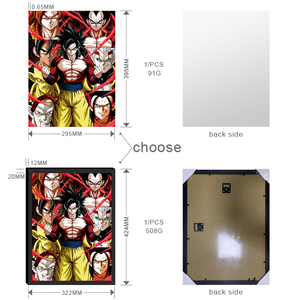 Bán Buôn Tùy Chỉnh Dạng Thấu Kính In Dragon Ball Spiderman Quỷ Slayer Một Mảnh Marvel Thể Thao <span class=keywords><strong>3D</strong></span> Lật Anime Áp phích Hình Ảnh - Product Image 5