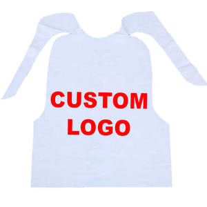 ผ้ากันเปื้อนลายกุ้งล็อบสเตอร์แบบใช้แล้วทิ้ง สำหรับร้านกาแฟ ร้านอาหาร ครัว ปู กุ้งทะเล ผ้ากันเปื้อนตลกๆ - Product Image 6