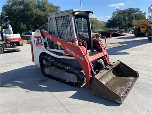 Skid Steer Track Loader 2019 TAKEUCHI TL8R Used Powerful Performance Best Mini Small Skid Steer Loader With Bucket for Sale - Product Image 5