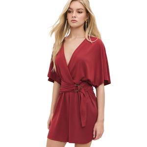 Mono Informal para Mujer con Logotipo en la Parte Delantera, 100% Algodón, Manga Corta, Cuello Redondo - Product Image 3