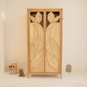 Armarios de Ratán Natural para Sala de Estar, Muebles para el Hogar Más Vendidos, Armario de Mimbre para Niños y Adultos - Product Image 2