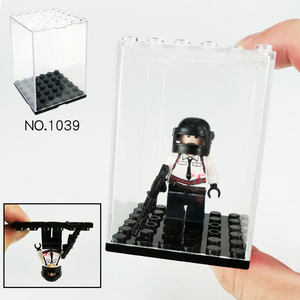 Espositore in Plastica per Minifigure, Action Figure, Blocchi, Figure Anime, Vetrina Regalo Trasparente per Singole Figure di Giocattoli 10707 - Product Image 3
