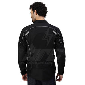 Veste textile légère pour motards, service OEM, vestes de moto en textile tendance pour hommes - Product Image 2