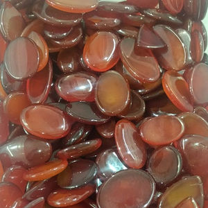 Gema de cornalina para anillo, Gema de cornalina roja para joyería, ónice rojo Suelto - Product Image 1