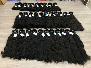 Extensiones de pelo crudo vietnamita al por mayor, máquina lista para enviar, paquetes de trama, estilo de onda recta sedosa - Product Image 6