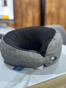 Gran oferta, almohada de cuello de espuma viscoelástica en forma de U de lujo, ajustable, plegable para viajes de oficina, cómodo inflable de moda para exteriores - Product Image 4