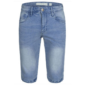 Nouveau Style Denim Long Shorts Logo Personnalisé Denim Long Shorts Haute Qualité Plus La Taille Hommes 100% Coton Hommes Denim Long Shorts - Product Image 1