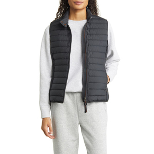 Personnalisé Haute Qualité Hiver Femmes Col Haut Bouffant Sans Manches Respirant Coton Veste Vers Le Bas Vêtements Coupe-Vent Femme Bouffant - Product Image 1