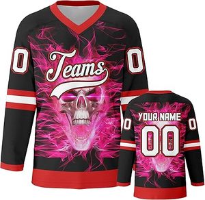 Camiseta de hockey sobre hielo personalizada 2025 uniformes transpirables de alta calidad para equipos, clubes y propietarios de marcas - Product Image 6