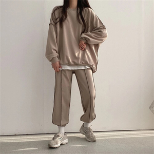 Service OEM, sweats à capuche et sweat-shirts à col rond en molleton français personnalisés, coton de haute qualité, col rond, streetwear d'hiver - Product Image 2