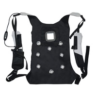 Gilet de refroidissement portable à semi-conducteurs avec ventilateur, gilet de refroidissement électrique pour travaux extérieurs à haute température, moto et sports