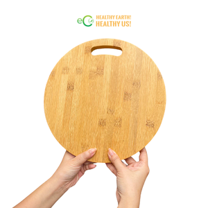 Tabla de cortar de bambú de primera calidad: Tabla de cocina y servicio elegante, ecológica y duradera - Product Image 1