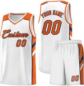 Conjuntos de uniformes de baloncesto de poliéster 2025 sublimación impresa al por mayor diseño personalizado malla transpirable - Product Image 2
