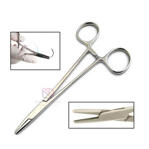 Custom Made Stainless Steel Needle Holders | High Quality Reusable Surgical Tools with 3-Year Warranty for Wholesale <b>Supply</b> - Product Image 1