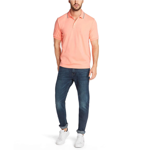 เสื้อโปโลผ้าฝ้าย100% ขนาดใหญ่พิเศษระบายอากาศได้ดี - Product Image 4