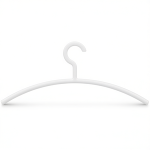 Cintre à vêtements en plastique HEWI 570.1B, blanc mat pur à 99 %, largeur 450 mm, hauteur 190 mm - Product Image 3