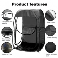 Outdoor-Sporte reignis Baldachin PVC Pop-Up Angel zelt Match Viewing Zelt Einzelperson Filmzelt