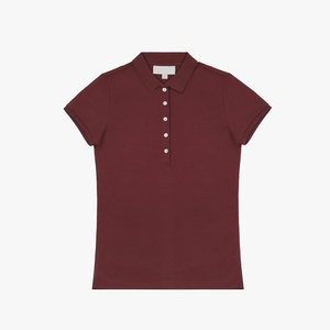 Camisa sin Mangas Color Borgoña para Mujer, Lona, Color Sólido, Casual, Largo Regular, 100% Algodón, Personalizable, Harry Johnson - Product Image 3