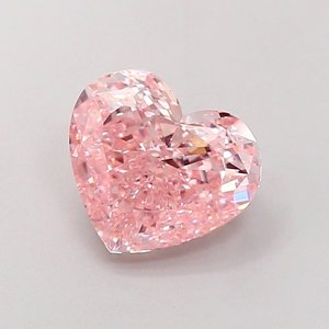 Diamante Rosa Intenso de Laboratorio, Corte Corazón, 3.02ct, VS1, Calidad Fancy - Product Image 1