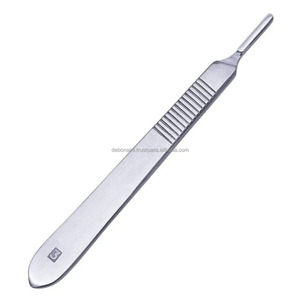 Manches de scalpel et pinces à pansements en acier inoxydable de qualité supérieure, certifiées CE ISO, fournisseur en gros d'instruments chirurgicaux - Product Image 1