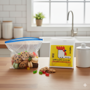 Sac à fermeture éclair en plastique PP de haute qualité propre fabriqué en usine en Thaïlande emballage de nouilles de qualité alimentaire étanche - Product Image 2