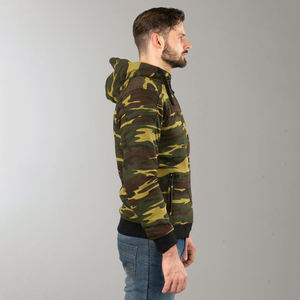 Sweat à capuche de moto de qualité supérieure vêtements de course automobile en aramide hommes équitation sweats à capuche zippés vêtements de sport de moto avec des protections supplémentaires - Product Image 2