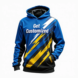 Sudadera con Capucha Personalizada de Moda para Hombre, Algodón Básico Combinado, Estilo Urbano Sublimado, Holgada, Informal y Duradera - Product Image 4