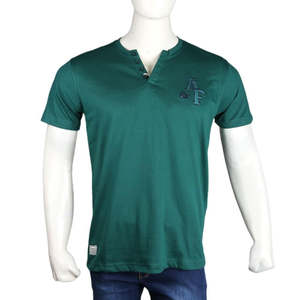 Chase Value <b>Men's</b> T-<b>Shirt</b>-Green Size M 95% Cotton 5% Spandex - Product Image 2