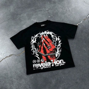 T-shirts grande taille pour hommes, style personnalisé, décontracté, uni, à manches courtes, meilleurs fabricants et fournisseur, T-shirt respirant à motif vierge - Product Image 2