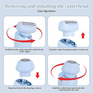 Afeitadora Eléctrica 2 en 1 para Mujer, Depiladora Corporal con Doble Funcionalidad - Product Image 5