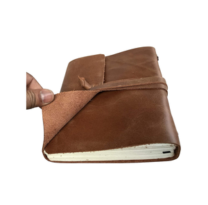 ชุดของขวัญปกหนังสือหนังคุณภาพระดับพรีเมียมปรับแต่งสมุดบันทึกการเดินทางหนังปกอ่อนเป็นมิตรกับสิ่งแวดล้อมรีไซเคิลสําหรับขาย - Product Image 1