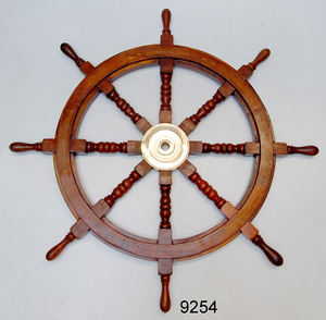 ศูนย์กลางเรือทำจากทองเหลืองประดับผนังสำหรับงานฝีมือผลิตจากอินเดีย - Product Image 6