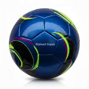 Ballon de football en PU laminé standard avec logo personnalisé pour les séances d'entraînement scolaire, les clubs ou les activités sportives en classe de sport - Product Image 4