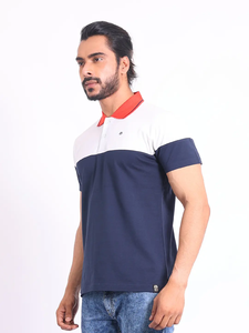 Élégant et confortable à porter au quotidien Premium Mercerised Cut Sew pour Polo Neck Half Sleeve TShirt Meilleure qualité Regular Fit 100% Cott - Product Image 5