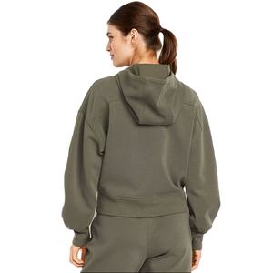 Chándales de mujer hechos a medida OEM/ODM, ropa deportiva al por mayor, conjunto de dos piezas para correr en el gimnasio, correr y moda informal - Product Image 3