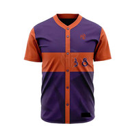 Ensembles d'uniformes de baseball pour hommes les plus vendus, respirants, anti-humidité, séchage rapide, grandes tailles, logo personnalisé, tenue d'équipe 100%