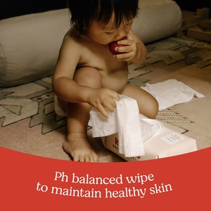 Toallitas Húmedas para Bebé HUGGIERS Skin Essentials de Algodón, Uso Doméstico, Repelente de Mosquitos, Paquete de 2, 112 Unidades en Total, Tamaño de 1 Hoja - Product Image 5