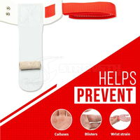 Levantamiento de pesas personalizado Soporte de muñeca resistente Entrenamiento Mano Empuñaduras de gimnasia Power Gym Lifting Entrenamiento Empuñaduras de mano