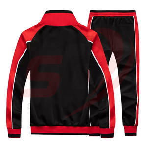 ชุดวอร์มผ้าโพลีเอสเตอร์สำหรับผู้ชาย,ชุดวอร์มสำหรับวิ่งสีพื้นแบบสั่งทำสินค้าใหม่ปี2022 - Product Image 2