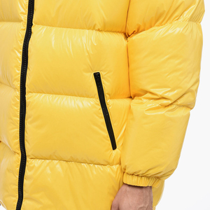 เสื้อแจ็กเก็ตบอมเบอร์สำหรับผู้ชายเสื้อแจ็คเก็ตแขนพองออกแบบได้ตามต้องการ - Product Image 4