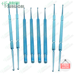 Curetas de chalazión oftálmicas de gran calidad, microinstrumento quirúrgico oftálmico - Product Image 2