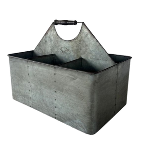 Quantité en vrac Accessoires pour la maison et les ustensiles de cuisine Caddy en métal galvanisé avec support en métal Home Hotel Room Restaurant - Product Image 2