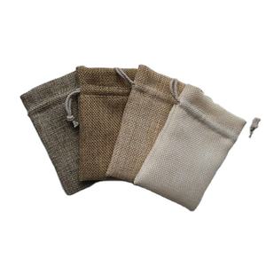 กระเป๋าผ้าใบปอกระเจาสำหรับซื้อของใช้ในชีวิตประจำวันชุด4ชิ้นรูปร่างทำด้วยมือคุณภาพสูง - Product Image 6