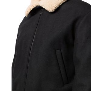 Veste de Letterman avec manches en laine originales et corps en laine Style américain avec couleur de fourrure veste unisexe manteau de mode - Product Image 4