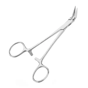 Pinzas para pelar, instrumentos quirúrgicos dentales de alta calidad, 13,5 cm, rectos y curvos, 90 grados