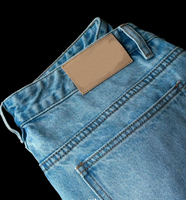 Shorts en jean mi-longs pour homme, personnalisés, brodés, effet vieilli, délavés à l'acide, coupe ample, déchirés, de haute qualité, séchage rapide, OEM, été, taille élastique