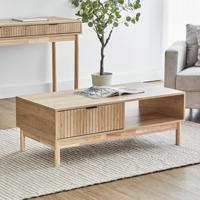 Vente en gros de PHOENIX HOME bois naturel parfait pour les salons bureaux table basse durable, chaude et polyvalente