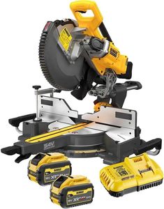 เครื่องเลื่อยองศาไร้สายรุ่นใหม่ DCS781 54v XR FLEXVOLT Brushless Mitre S-A-W -305มม. 2 x 9ah Li-ion - Product Image 1